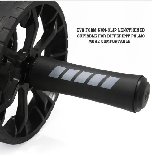 Dual-wheel ab roller