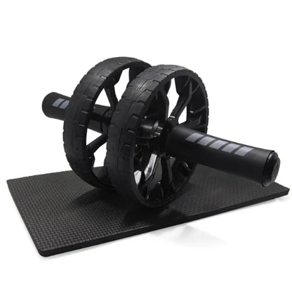 Dual-wheel ab roller